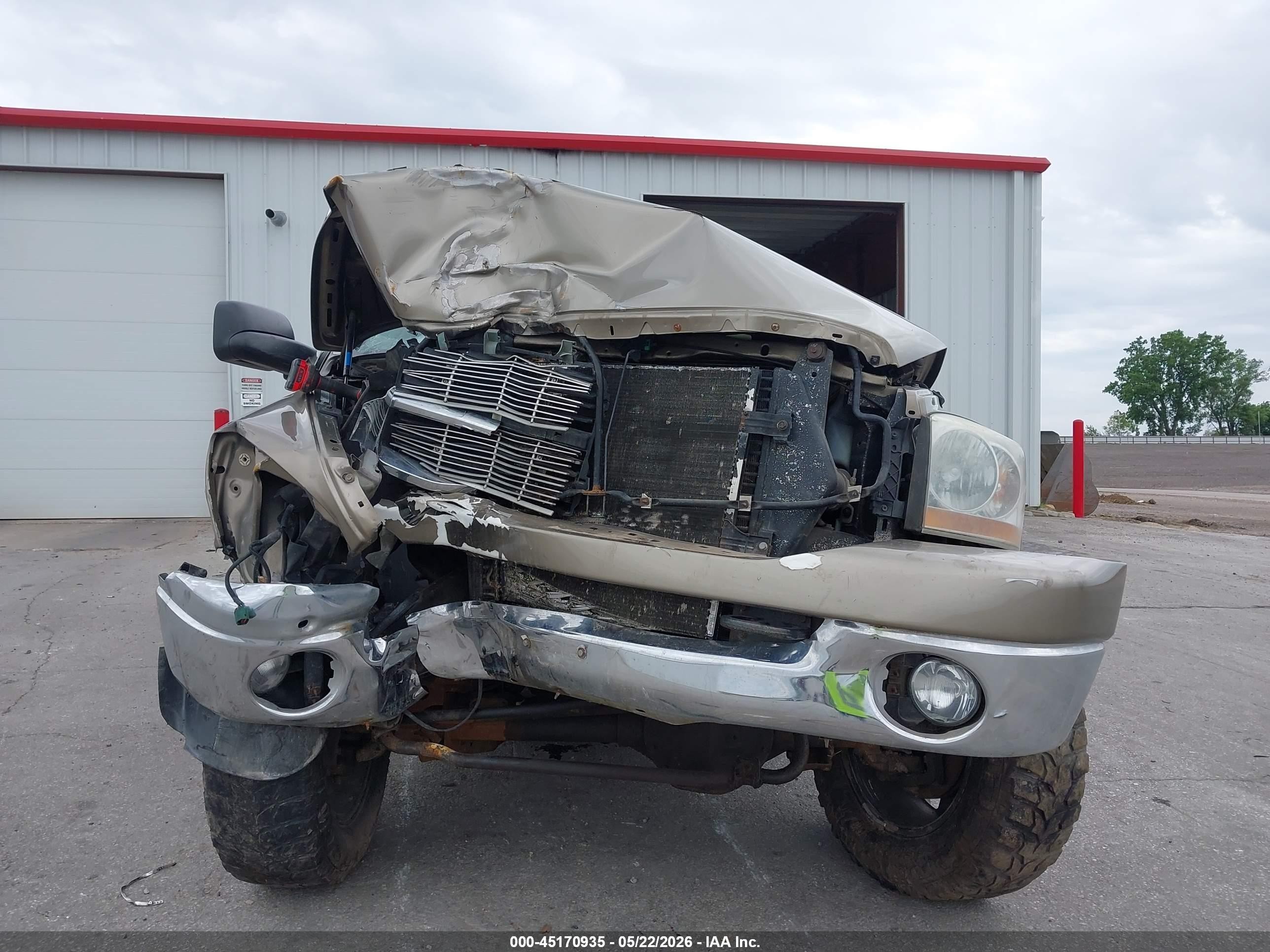 2006 Dodge Ram 2500 Slt/trx4 Off Road/sport/power Wagon Tan vin: 1D7KS28C86J164473