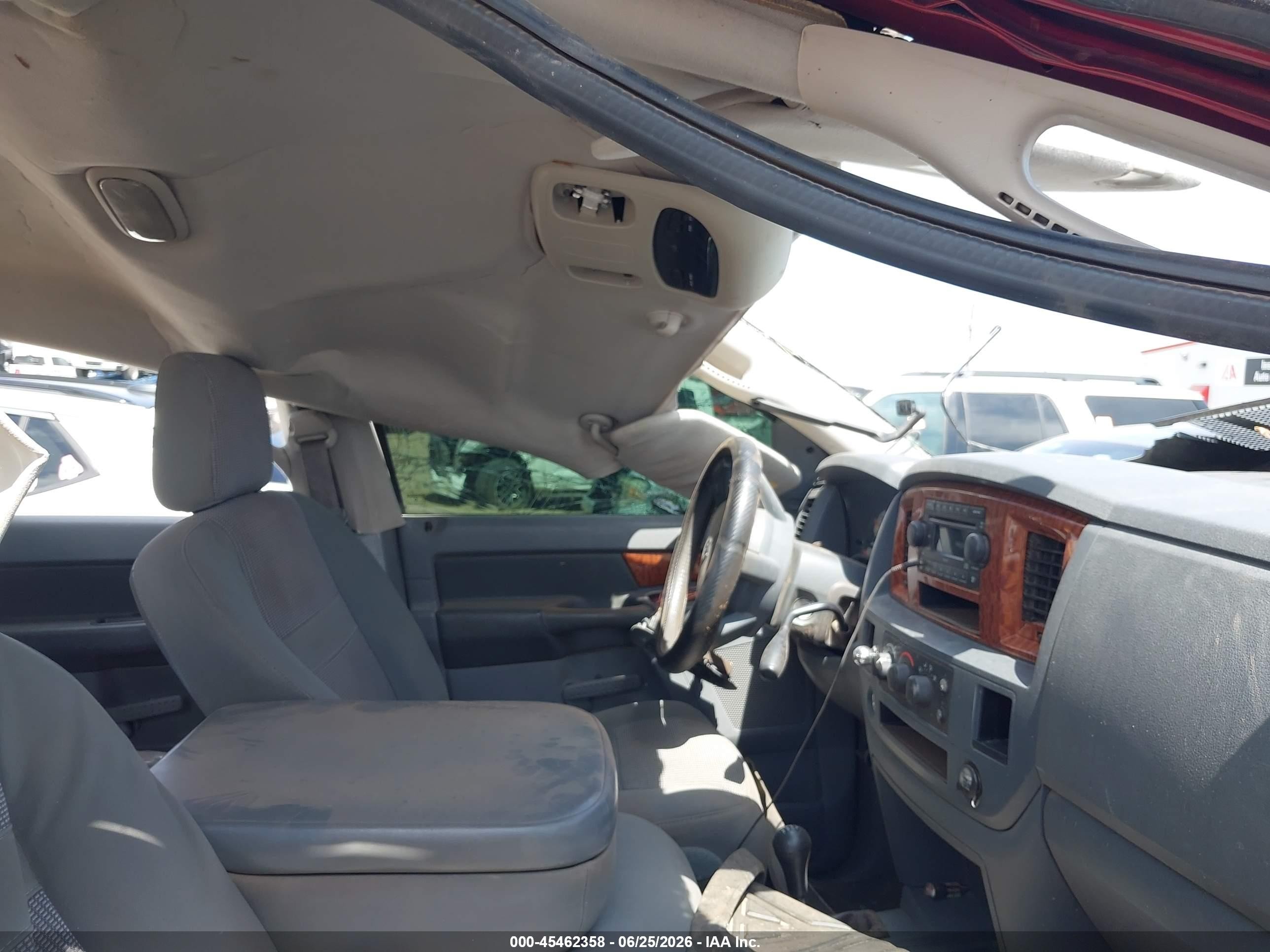 2006 Dodge Ram 2500 Slt/trx4 Off Road/sport/power Wagon Maroon vin: 1D7KS28C86J200484