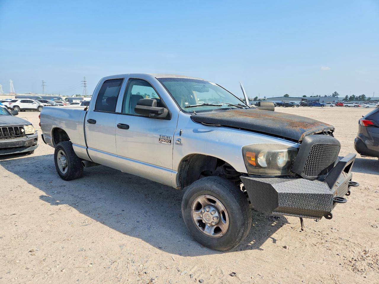 2007 Dodge Ram 2500 St Silver vin: 1D7KS28C97J565404