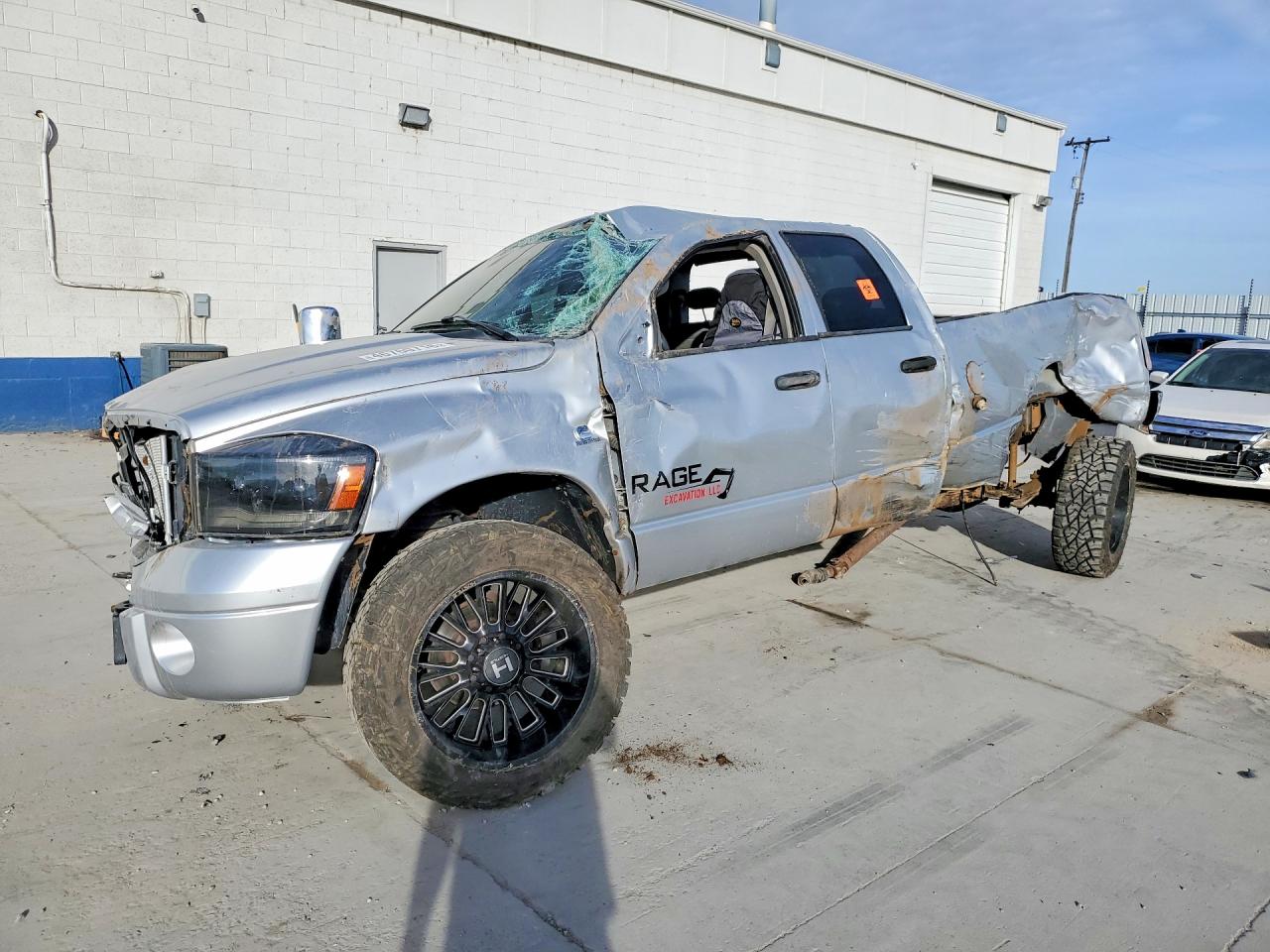 2007 Dodge Ram 2500 St Silver vin: 1D7KS28C97J569632