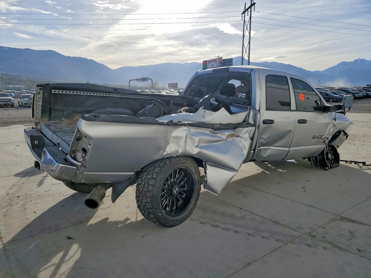 2007 Dodge Ram 2500 St Silver vin: 1D7KS28C97J569632