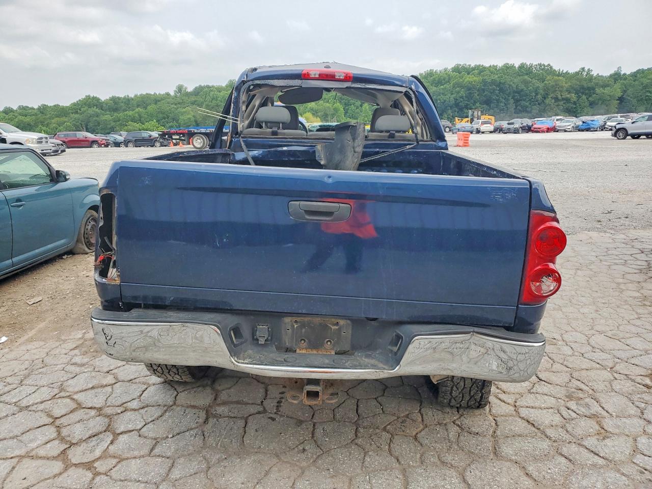 2007 Dodge Ram 2500 St/slt Blue vin: 1D7KS28D07J568572