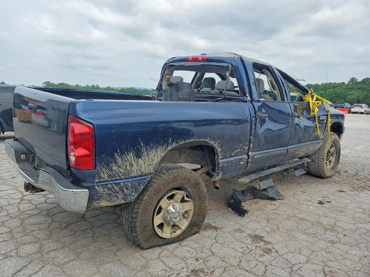 2007 Dodge Ram 2500 St/slt Blue vin: 1D7KS28D07J568572