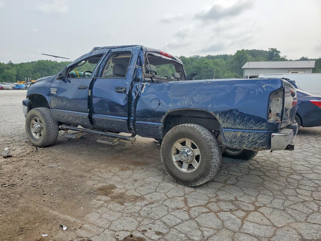 2007 Dodge Ram 2500 St/slt Blue vin: 1D7KS28D07J568572