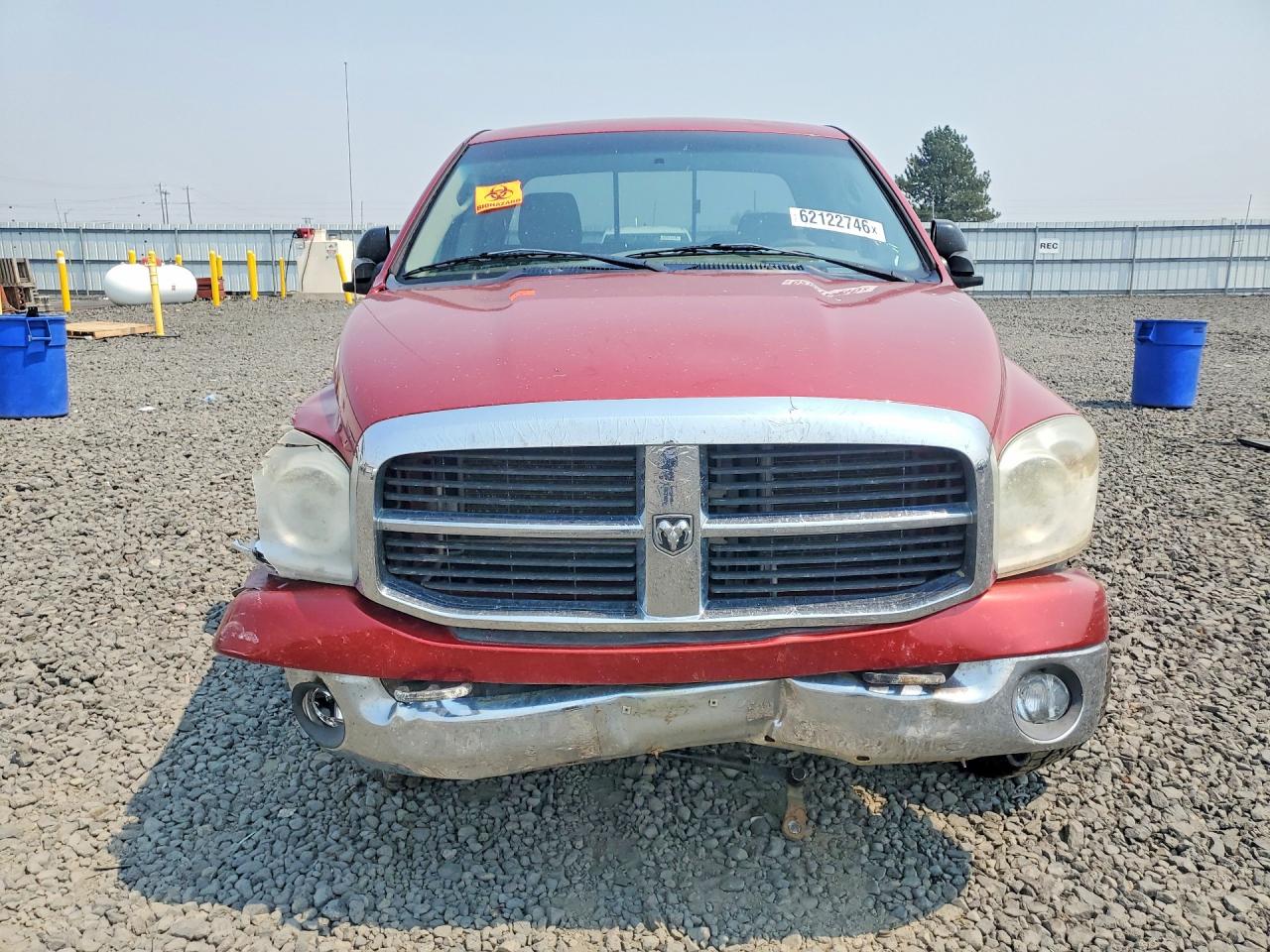 2007 Dodge Ram 2500 St Red vin: 1D7KS28D07J577109