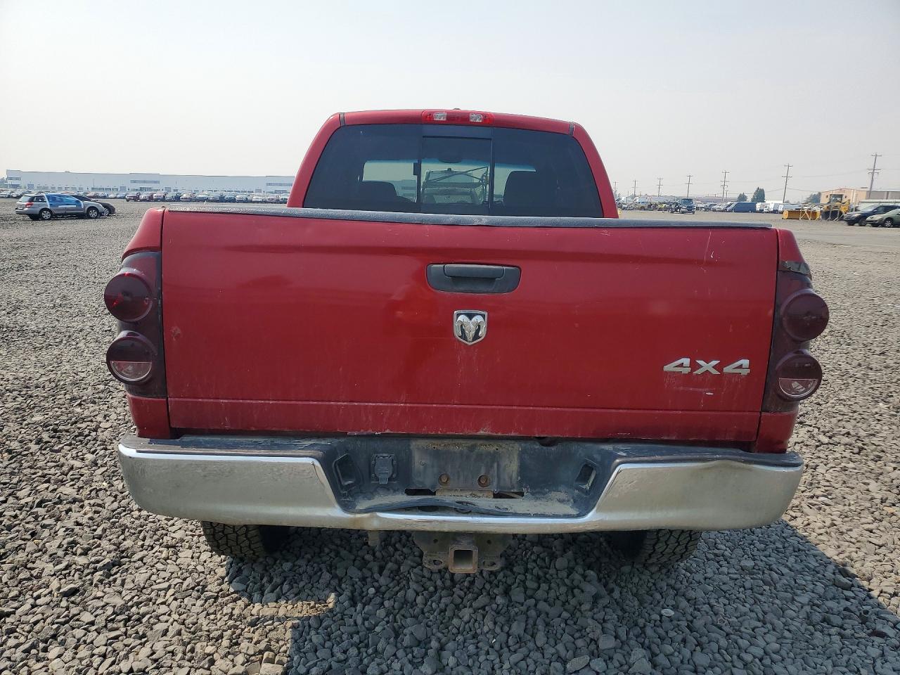 2007 Dodge Ram 2500 St Red vin: 1D7KS28D07J577109