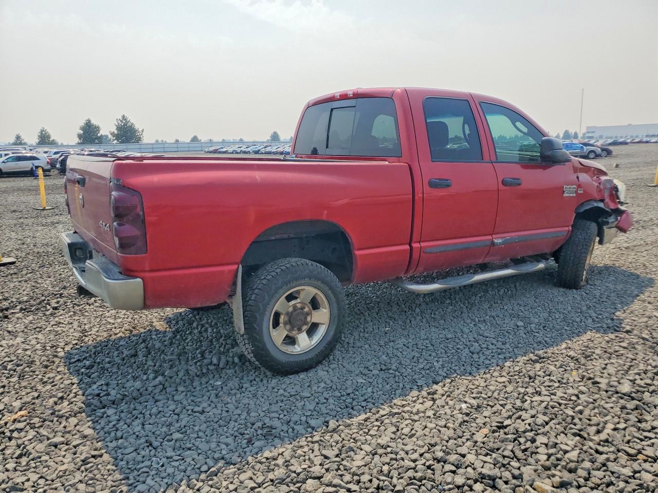 2007 Dodge Ram 2500 St Red vin: 1D7KS28D07J577109