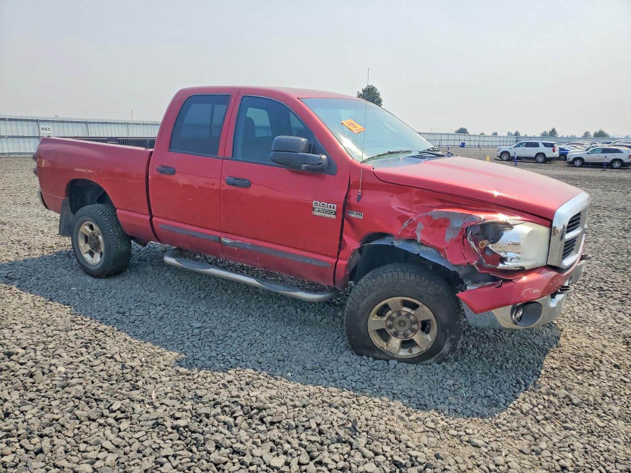2007 Dodge Ram 2500 St Red vin: 1D7KS28D07J577109