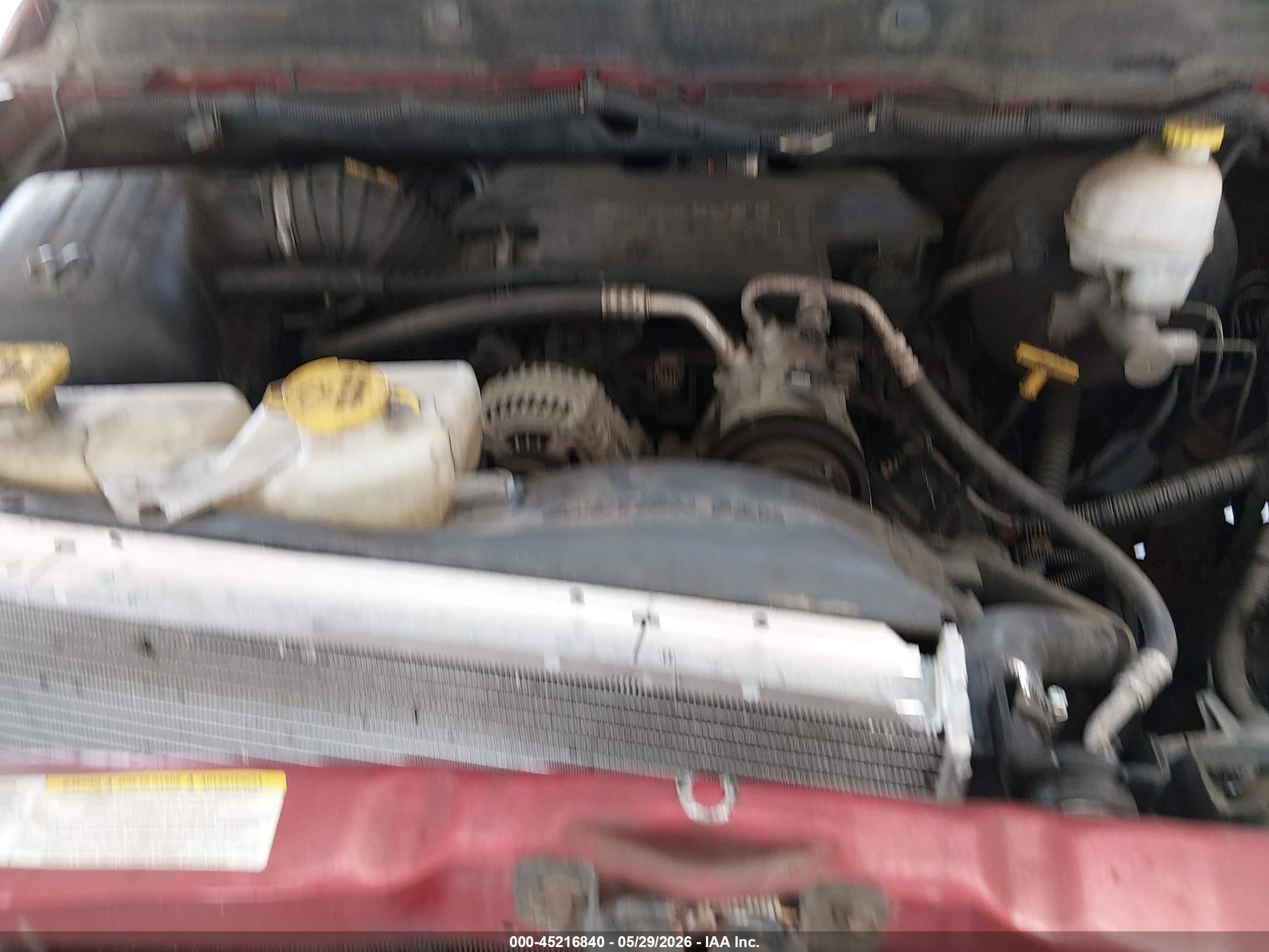 2007 Dodge Ram 2500 Slt/trx4 Off Road/sport/power Wagon Красный vin: 1D7KS28D07J595593