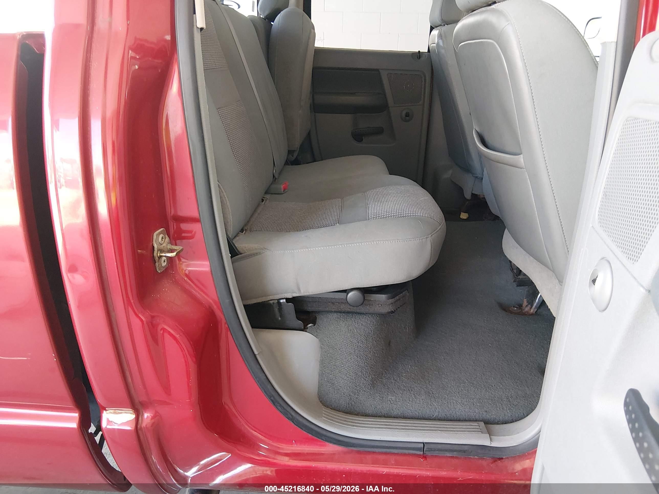 2007 Dodge Ram 2500 Slt/trx4 Off Road/sport/power Wagon Красный vin: 1D7KS28D07J595593