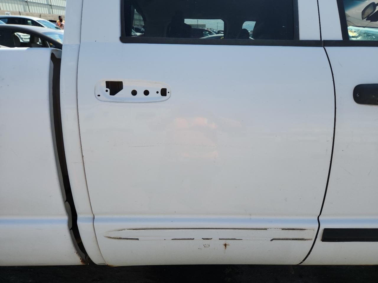 2007 Dodge Ram 2500 St White vin: 1D7KS28D27J566368