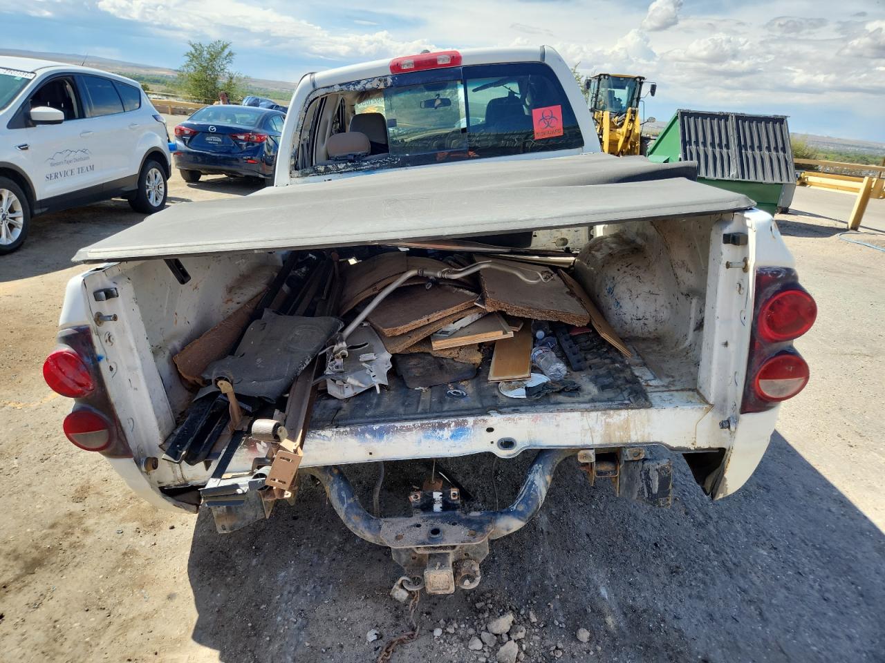 2007 Dodge Ram 2500 St White vin: 1D7KS28D27J566368