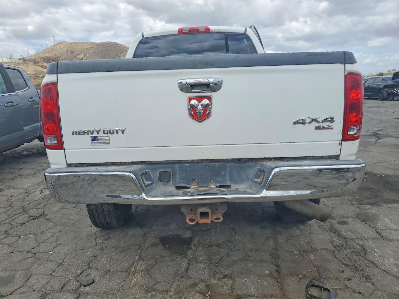 2006 Dodge Ram 2500 St White vin: 1D7KS28D36J155771