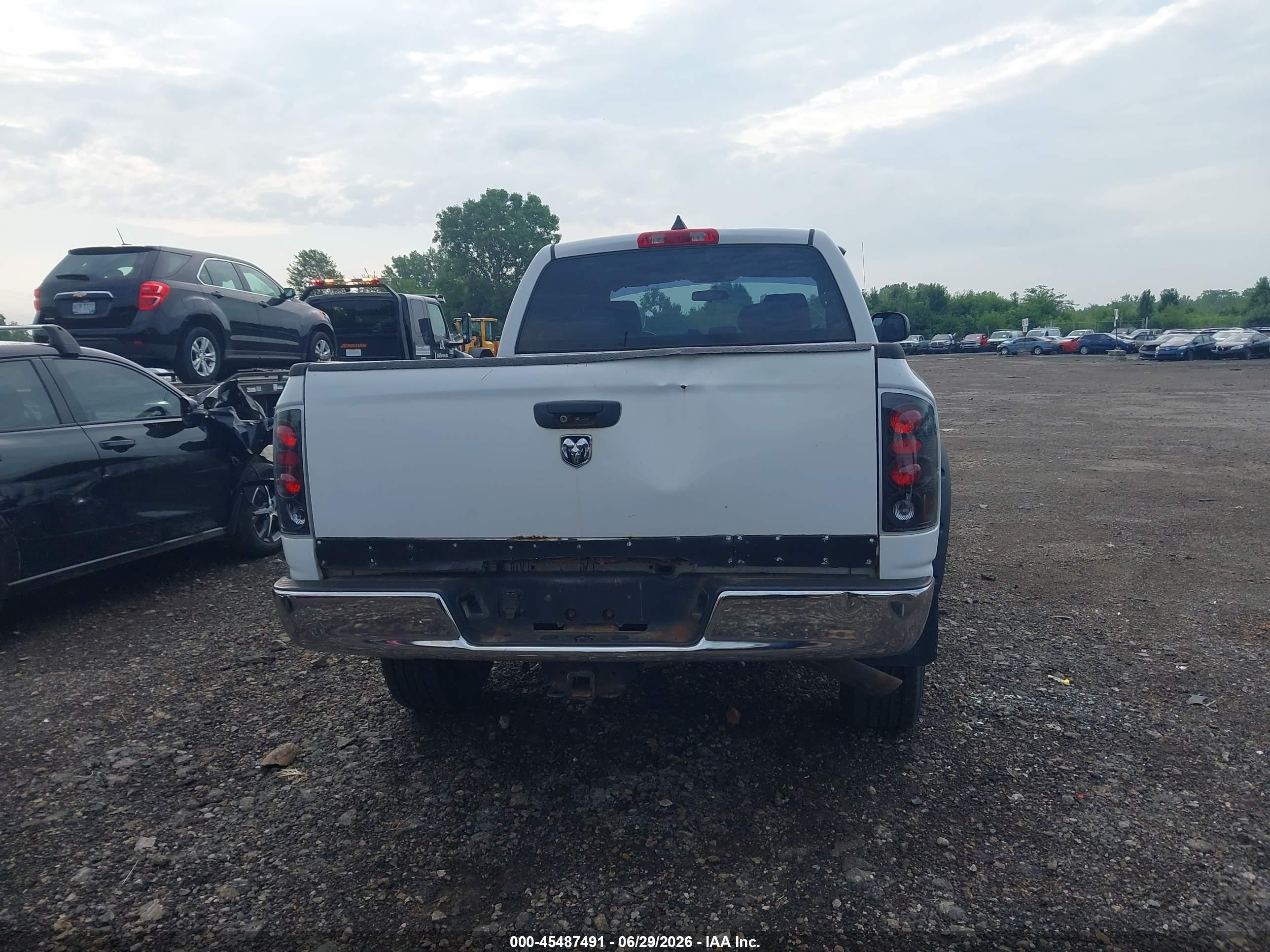 2006 Dodge Ram 2500 Slt/trx4 Off Road/sport/power Wagon Белый vin: 1D7KS28D46J182980