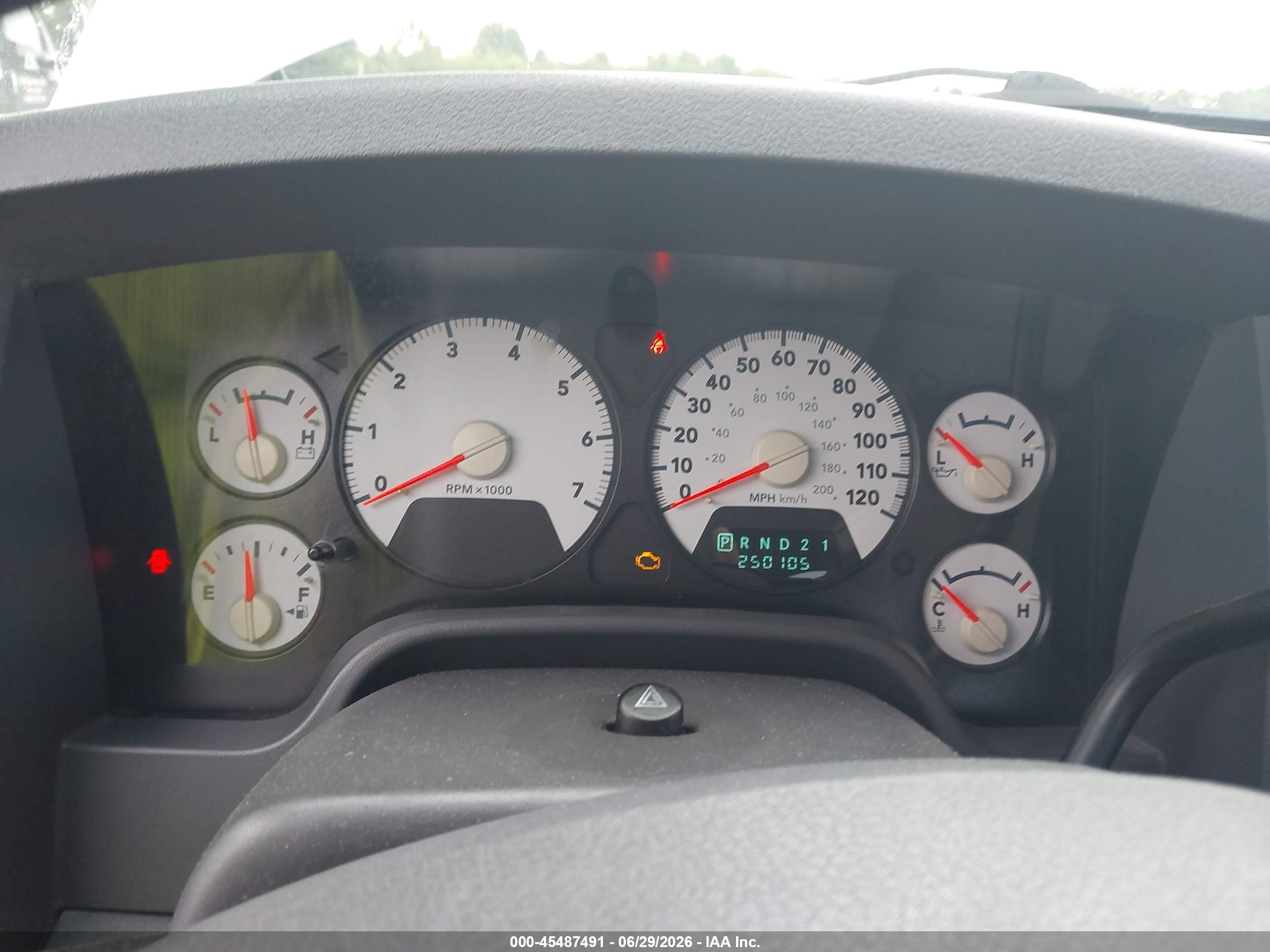 2006 Dodge Ram 2500 Slt/trx4 Off Road/sport/power Wagon Белый vin: 1D7KS28D46J182980
