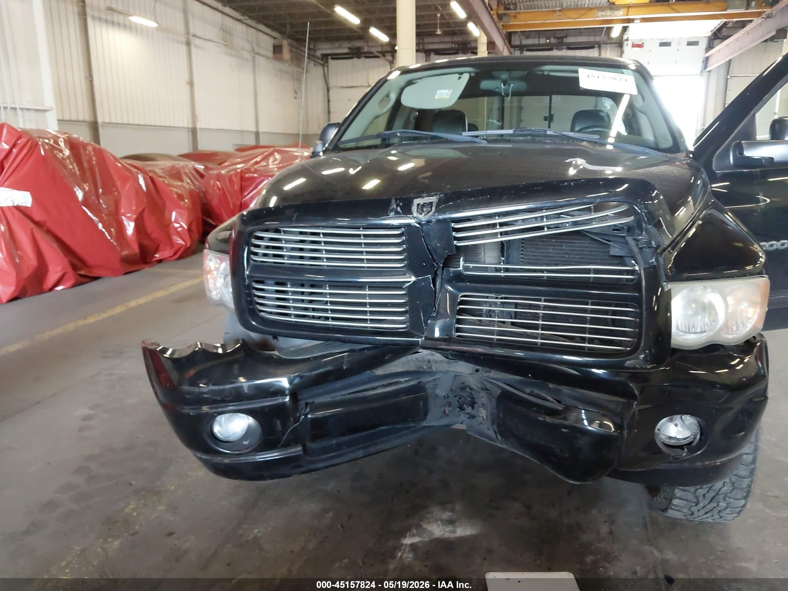 2005 Dodge Ram 2500 Slt/laramie Black vin: 1D7KS28D55J584747