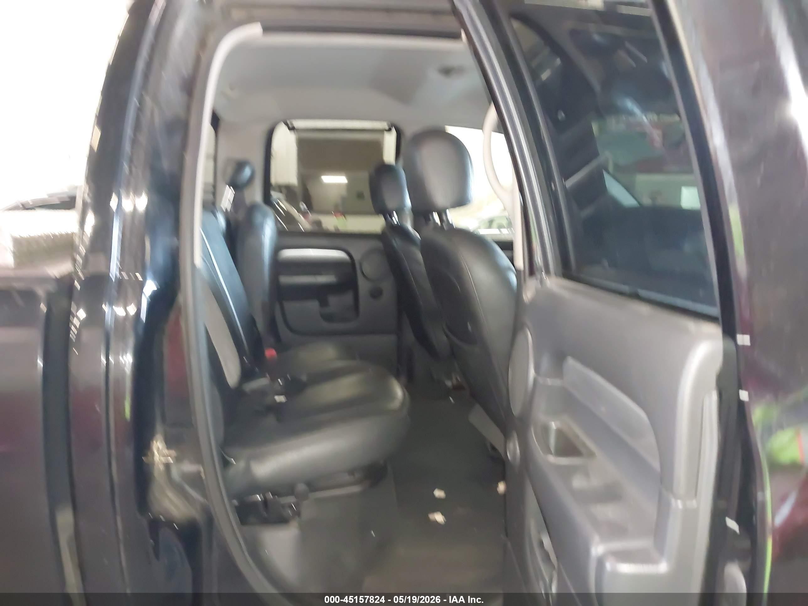 2005 Dodge Ram 2500 Slt/laramie Black vin: 1D7KS28D55J584747