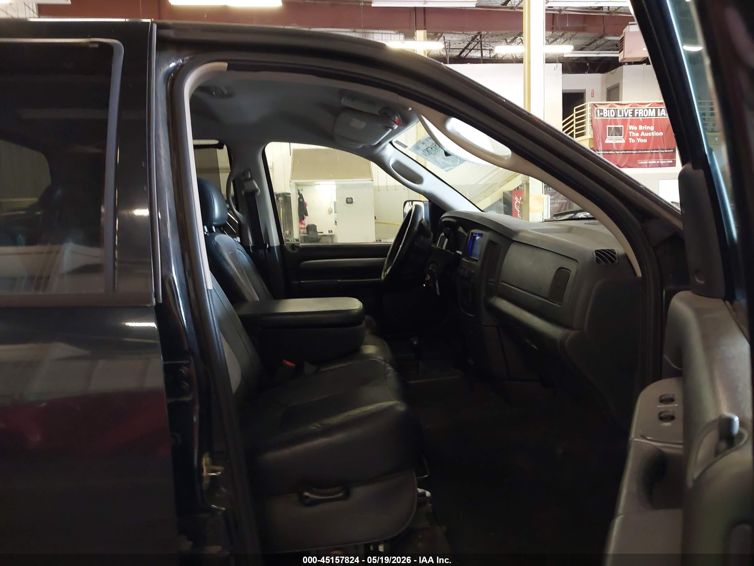 2005 Dodge Ram 2500 Slt/laramie Black vin: 1D7KS28D55J584747