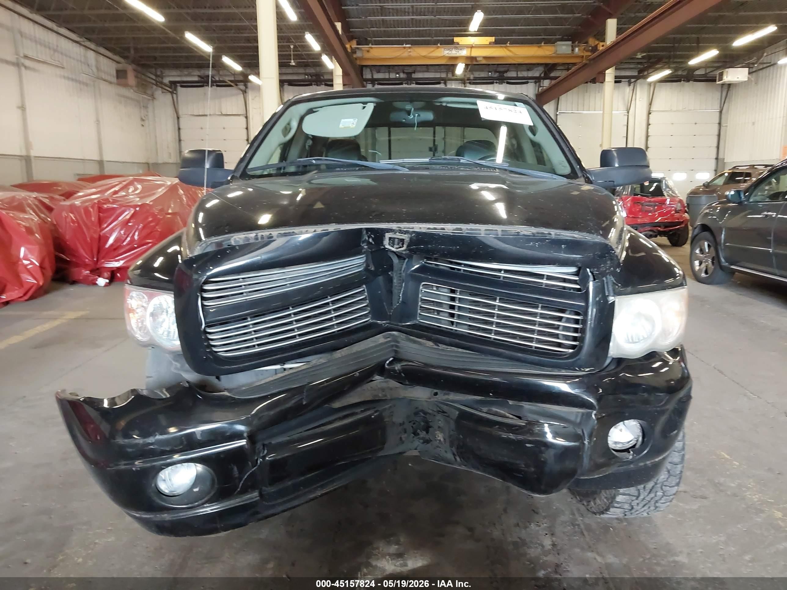 2005 Dodge Ram 2500 Slt/laramie Black vin: 1D7KS28D55J584747