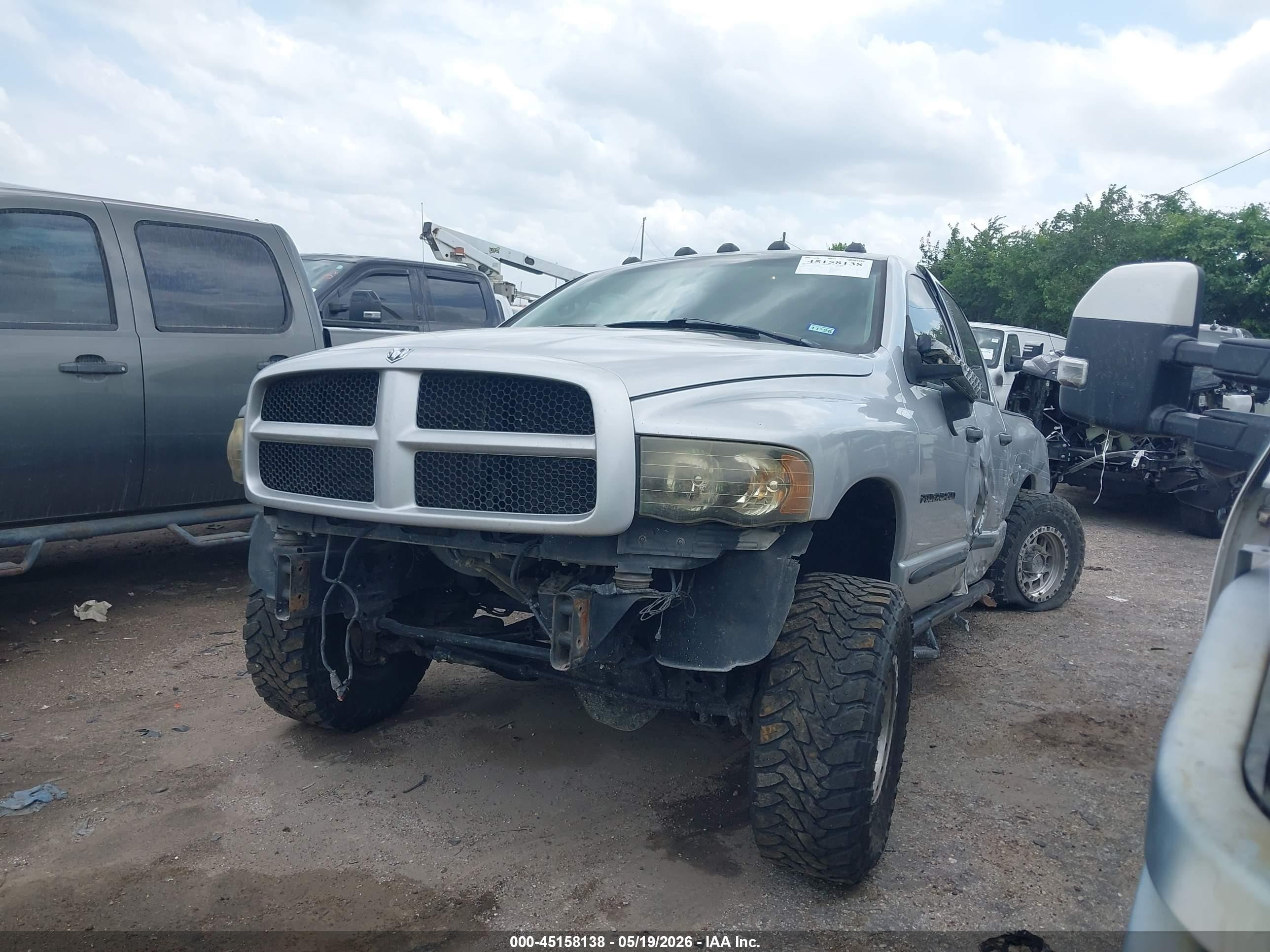 2005 Dodge Ram 2500 Slt/laramie Silver vin: 1D7KS28D75J642258