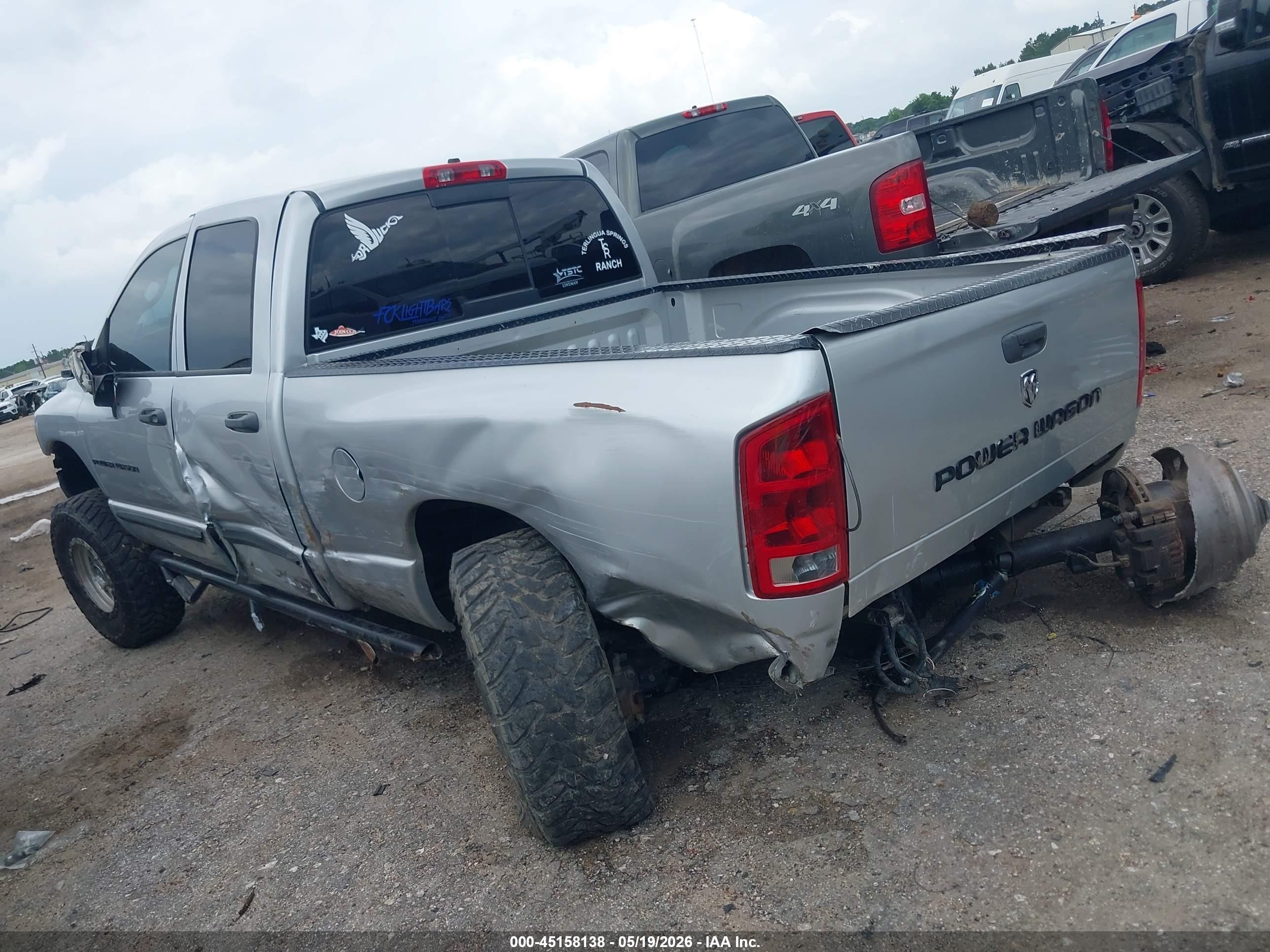2005 Dodge Ram 2500 Slt/laramie Silver vin: 1D7KS28D75J642258