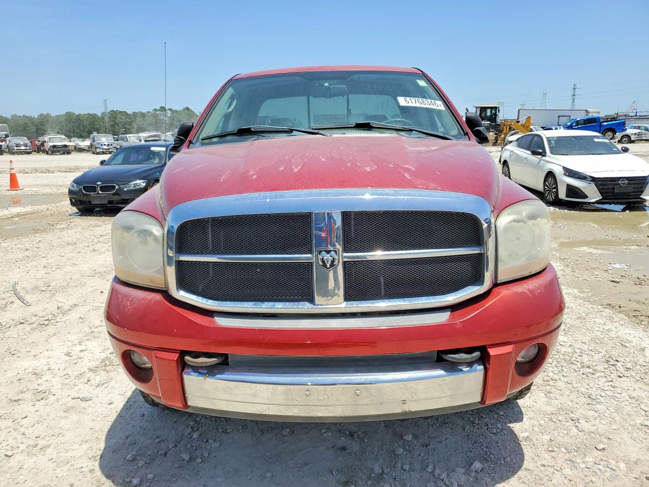2006 Dodge Ram 2500 St Красный vin: 1D7KS28D76J200906