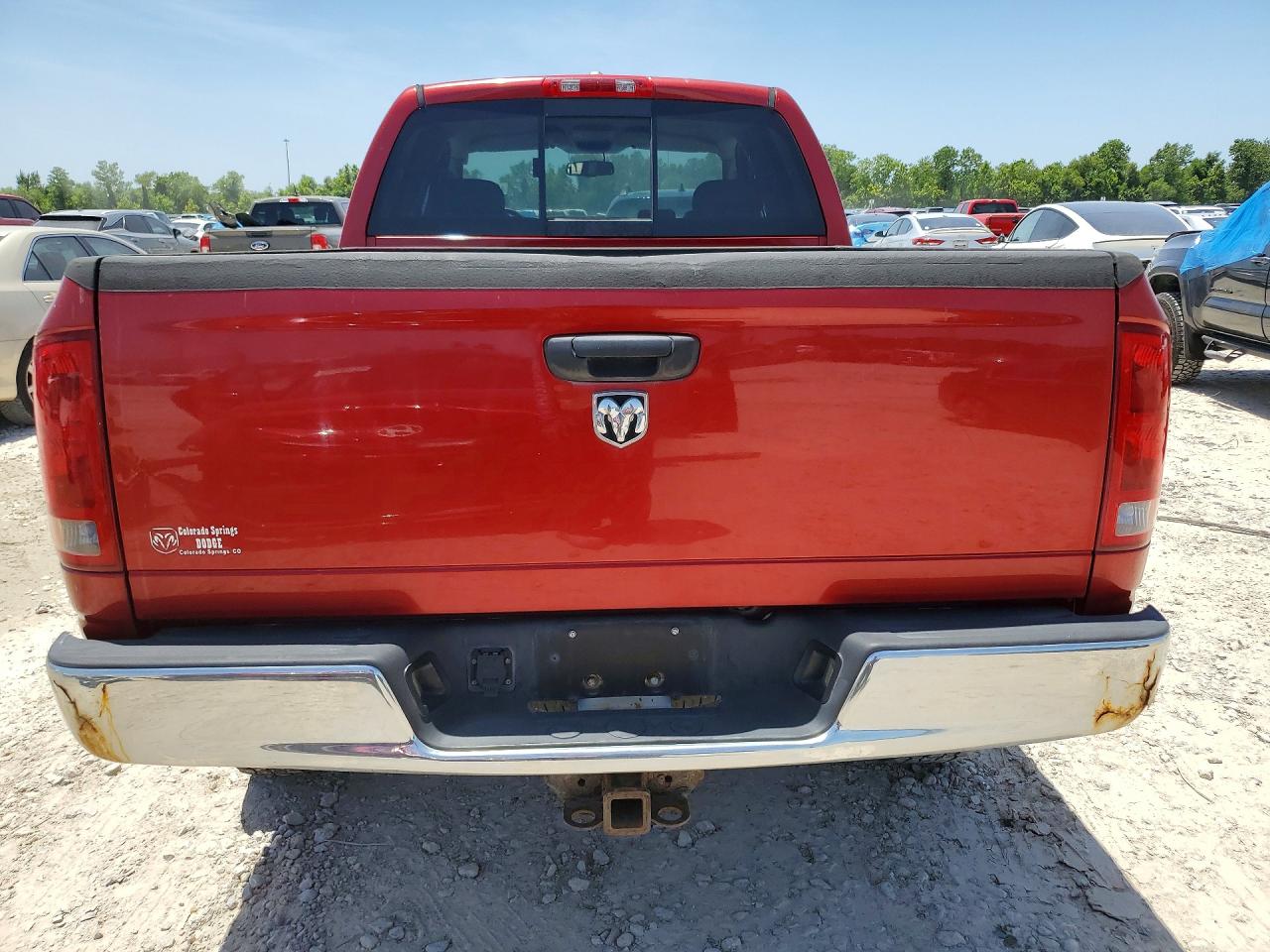 2006 Dodge Ram 2500 St Красный vin: 1D7KS28D76J200906