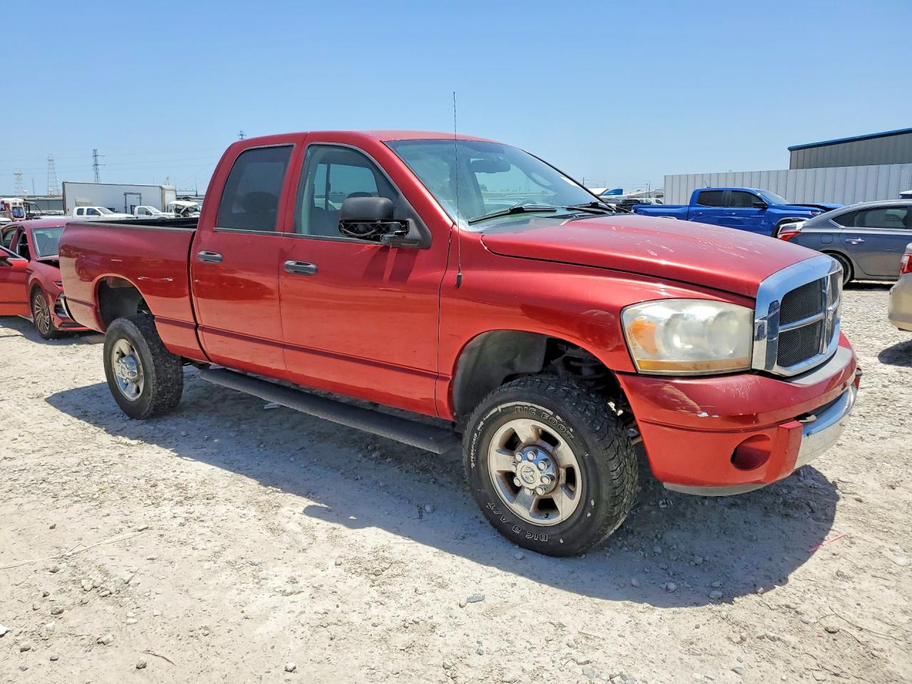 2006 Dodge Ram 2500 St Красный vin: 1D7KS28D76J200906