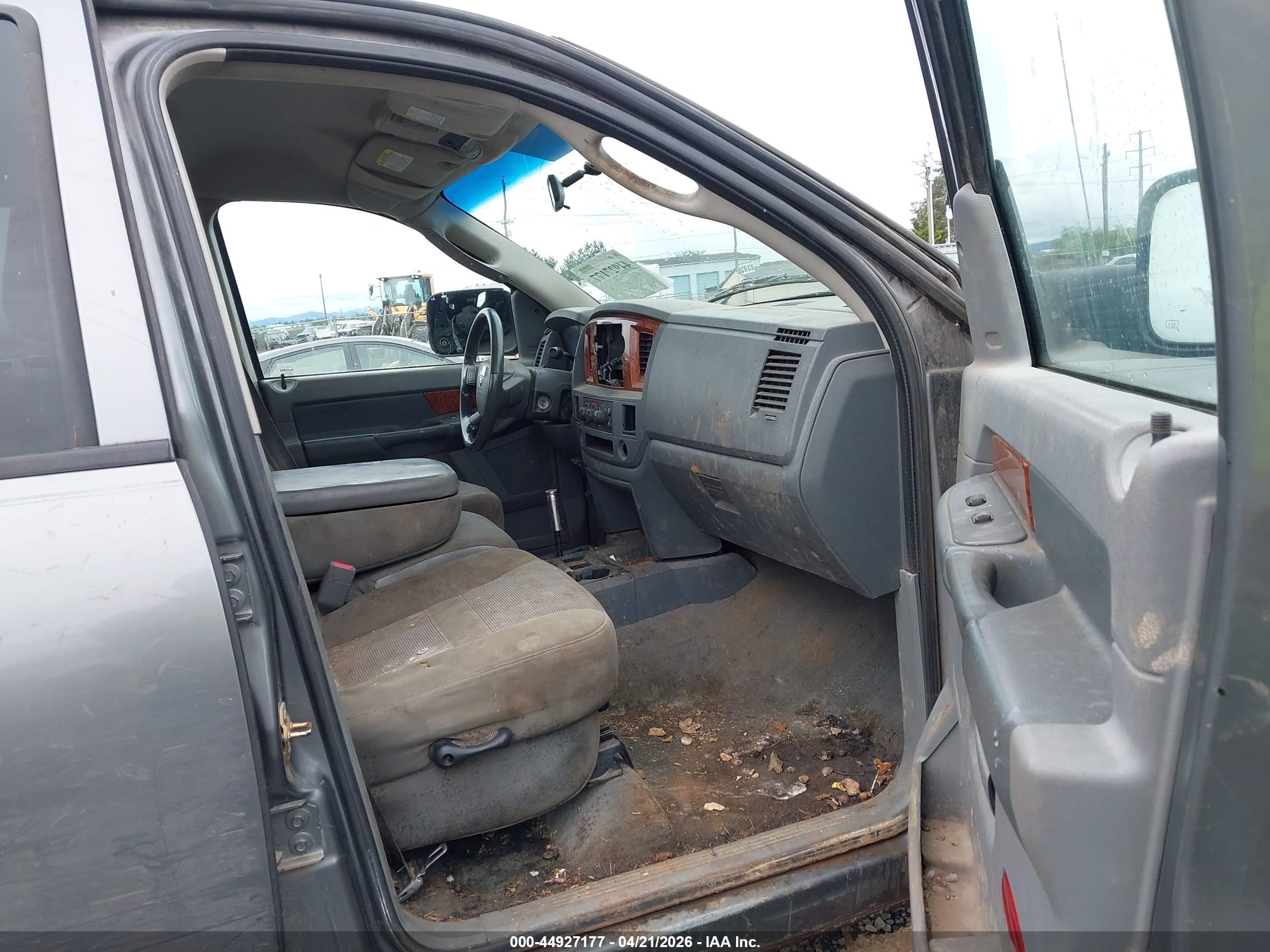 2006 Dodge Ram 2500 Slt/trx4 Off Road/sport/power Wagon Gray vin: 1D7KS28D76J222081