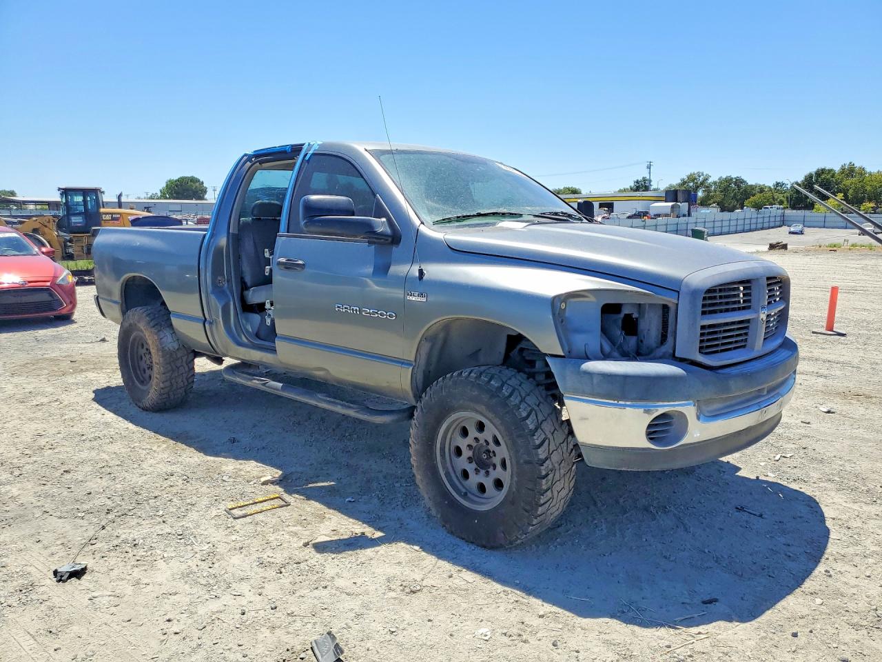 2006 Dodge Ram 2500 St Gray vin: 1D7KS28D76J233663
