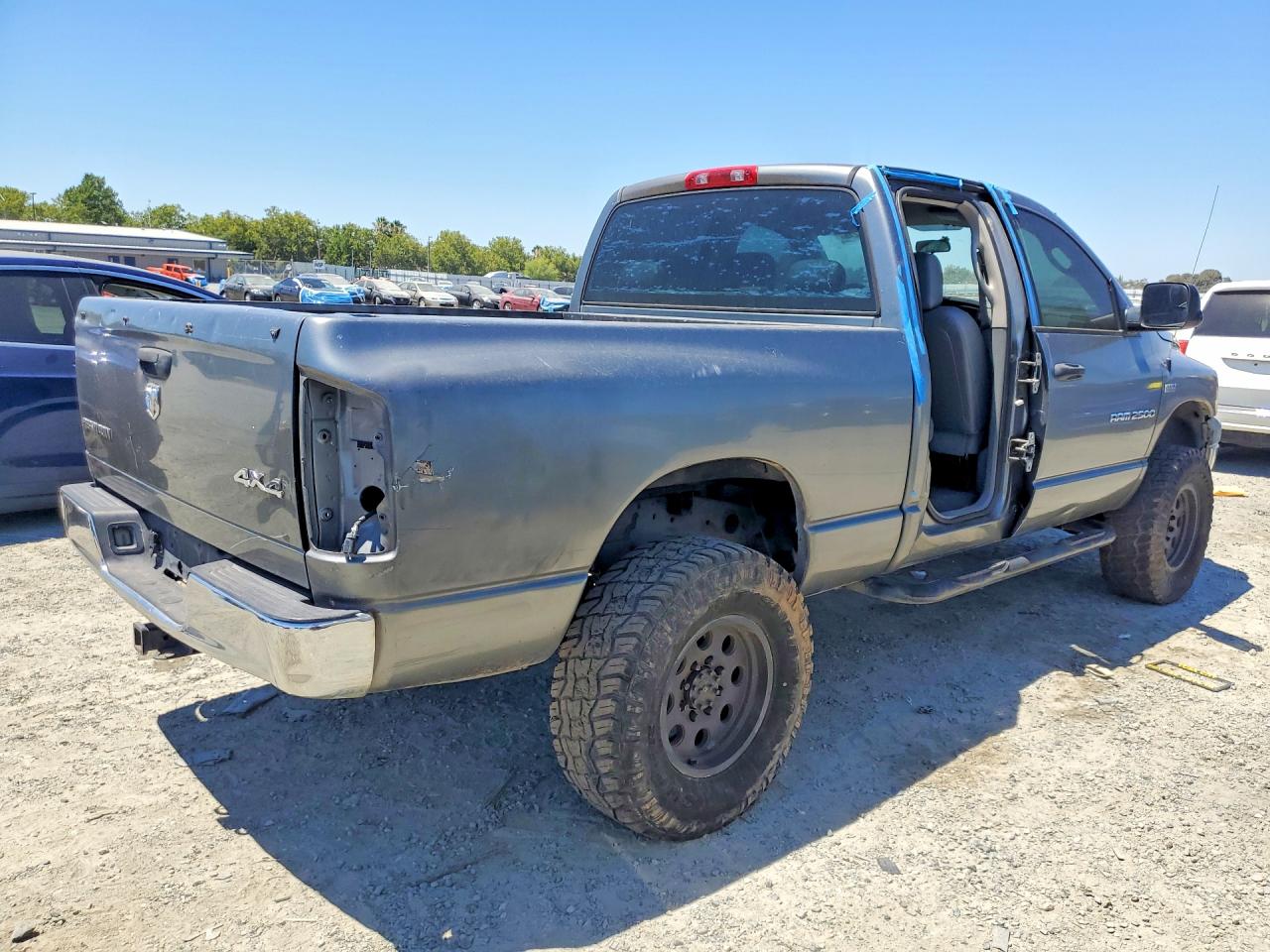 2006 Dodge Ram 2500 St Gray vin: 1D7KS28D76J233663
