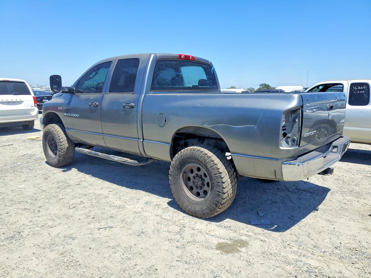 2006 Dodge Ram 2500 St Gray vin: 1D7KS28D76J233663