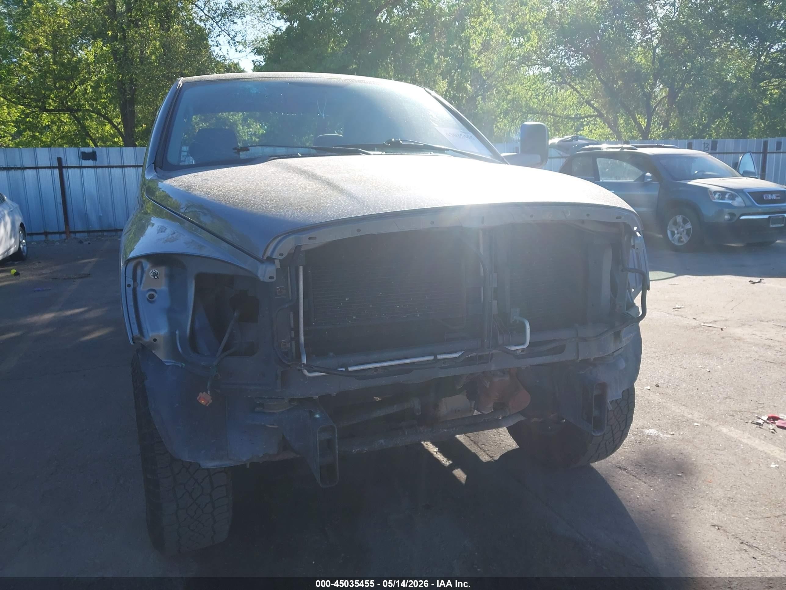 2007 Dodge Ram 2500 Slt/trx4 Off Road/sport/power Wagon Gray vin: 1D7KS28D77J504531