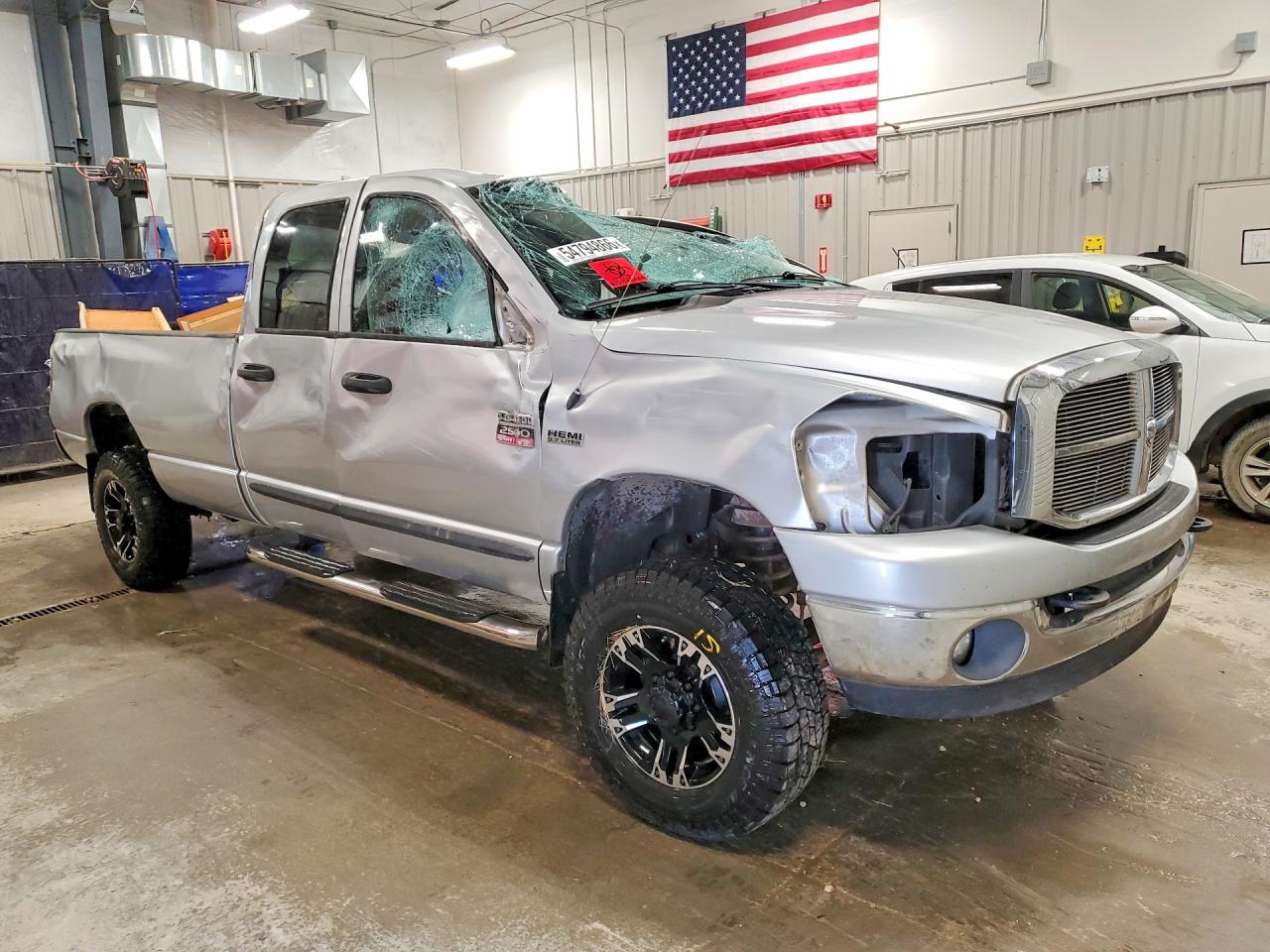 2007 Dodge Ram 2500 St Silver vin: 1D7KS28D77J512600