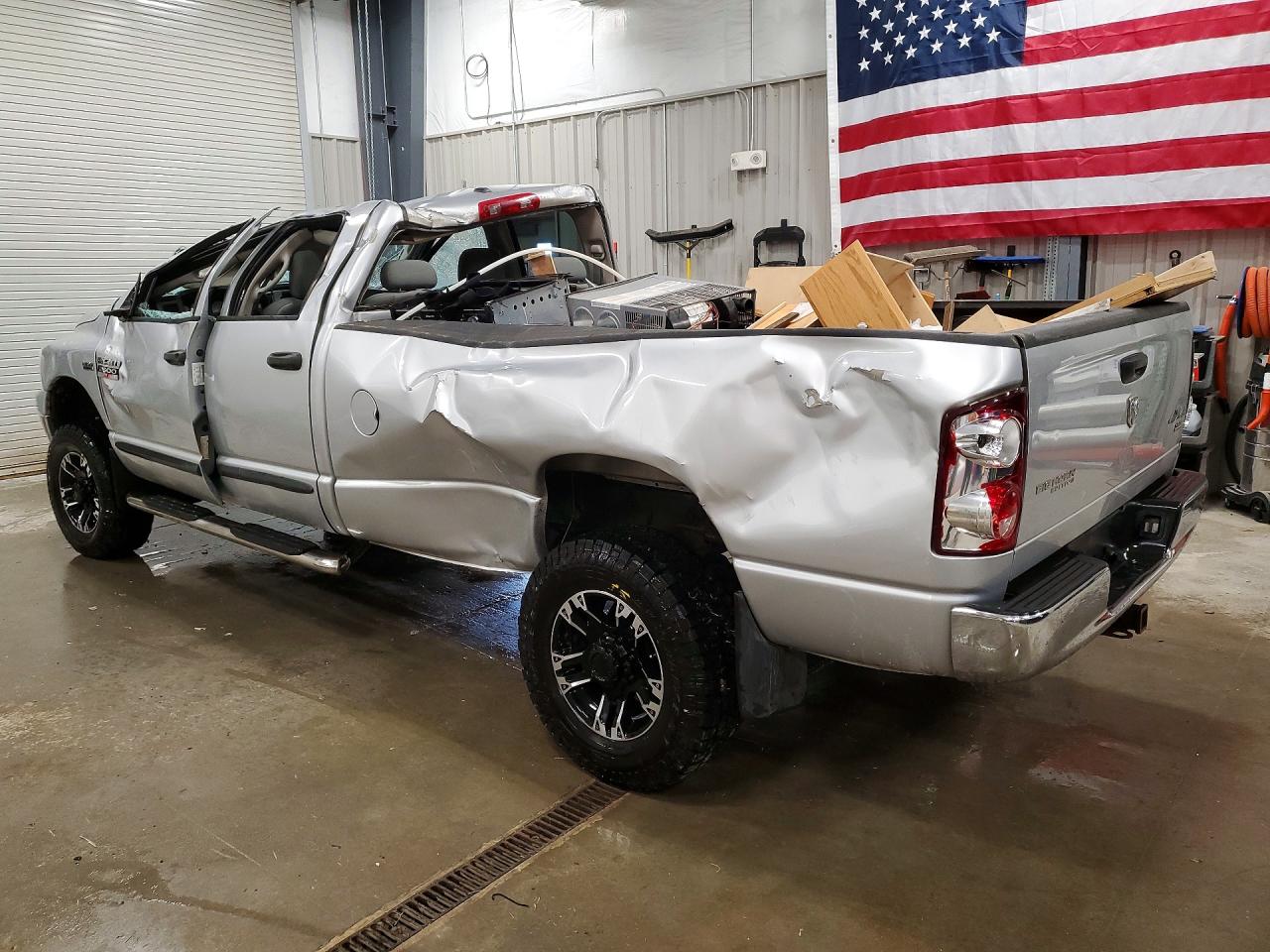 2007 Dodge Ram 2500 St Silver vin: 1D7KS28D77J512600