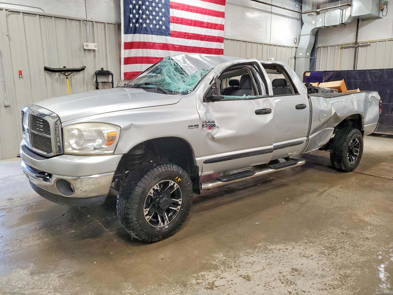 2007 Dodge Ram 2500 St Серебряный vin: 1D7KS28D77J512600