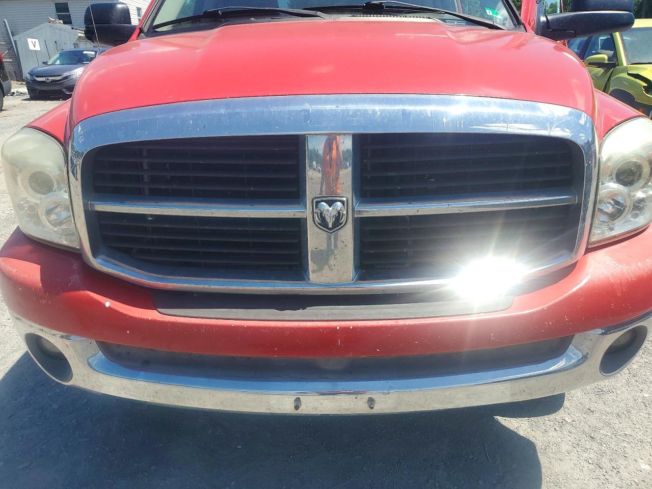2007 Dodge Ram 2500 St Red vin: 1D7KS28D87J514825
