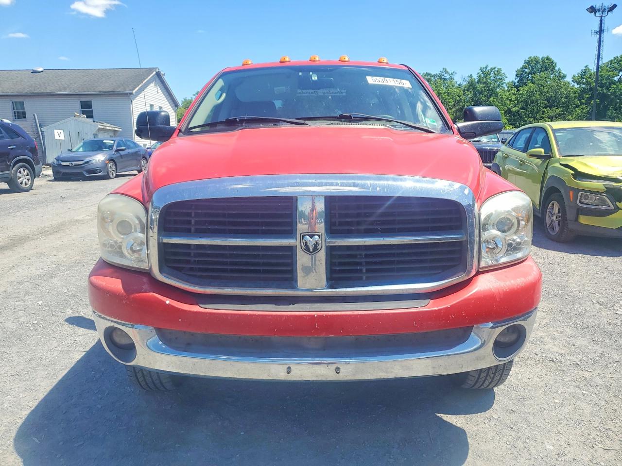 2007 Dodge Ram 2500 St Red vin: 1D7KS28D87J514825