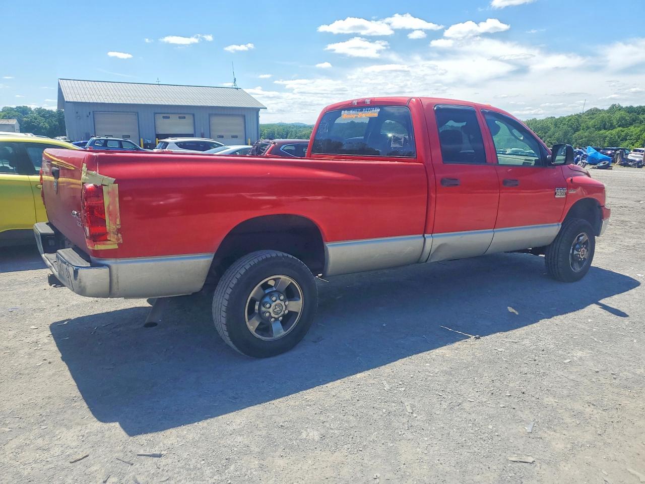 2007 Dodge Ram 2500 St Red vin: 1D7KS28D87J514825