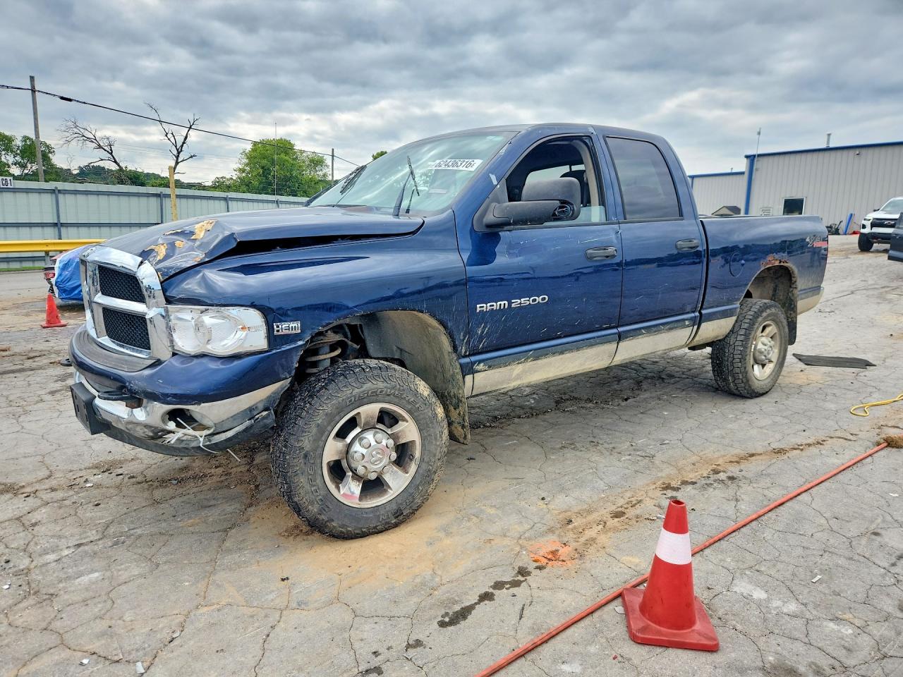 2005 Dodge Ram 2500 St Blue vin: 1D7KS28D95J635117