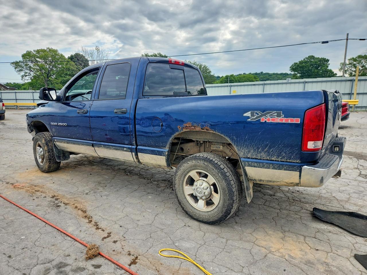2005 Dodge Ram 2500 St Blue vin: 1D7KS28D95J635117