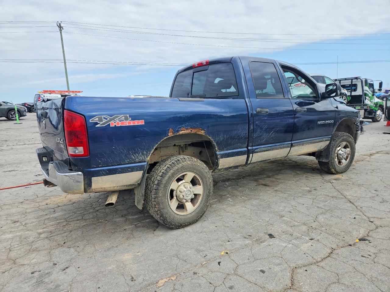 2005 Dodge Ram 2500 St Blue vin: 1D7KS28D95J635117