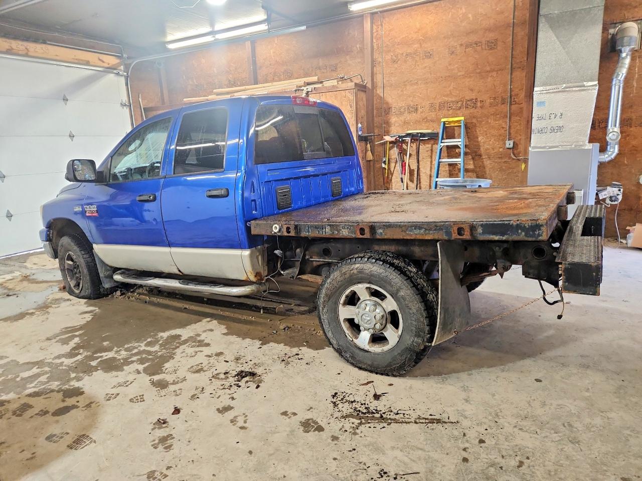 2007 Dodge Ram 2500 St Blue vin: 1D7KS28D97J608566