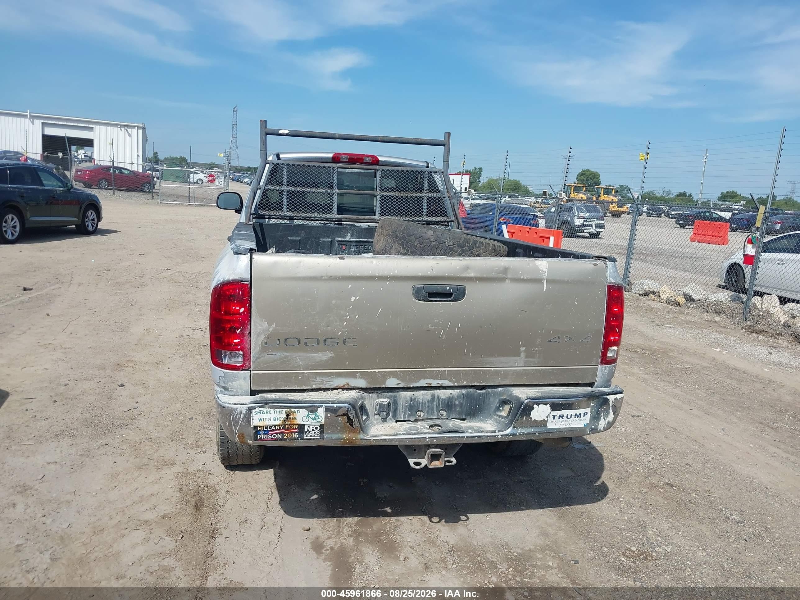 2003 Dodge Ram 2500 Slt/laramie/st Silver vin: 1D7KU28673J565500