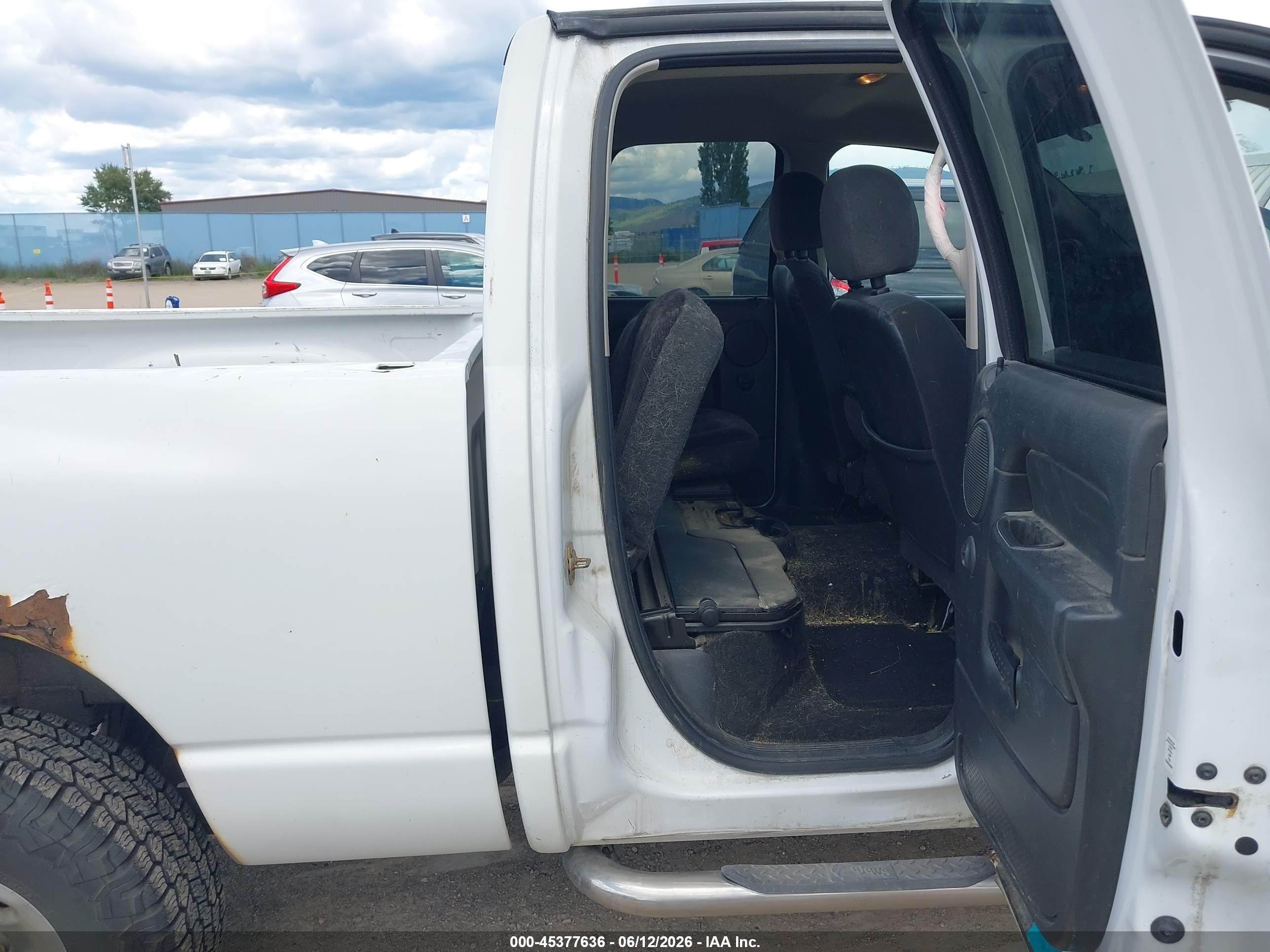 2004 Dodge Ram 2500 Slt/laramie Белый vin: 1D7KU28D14J255956