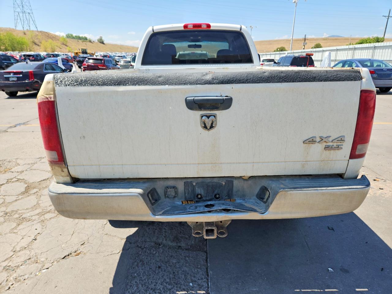 2004 Dodge Ram 2500 St White vin: 1D7KU28D14J295017