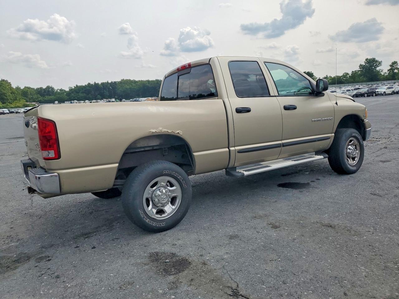 2003 Dodge Ram 2500 St/slt Tan vin: 1D7KU28D43J580146