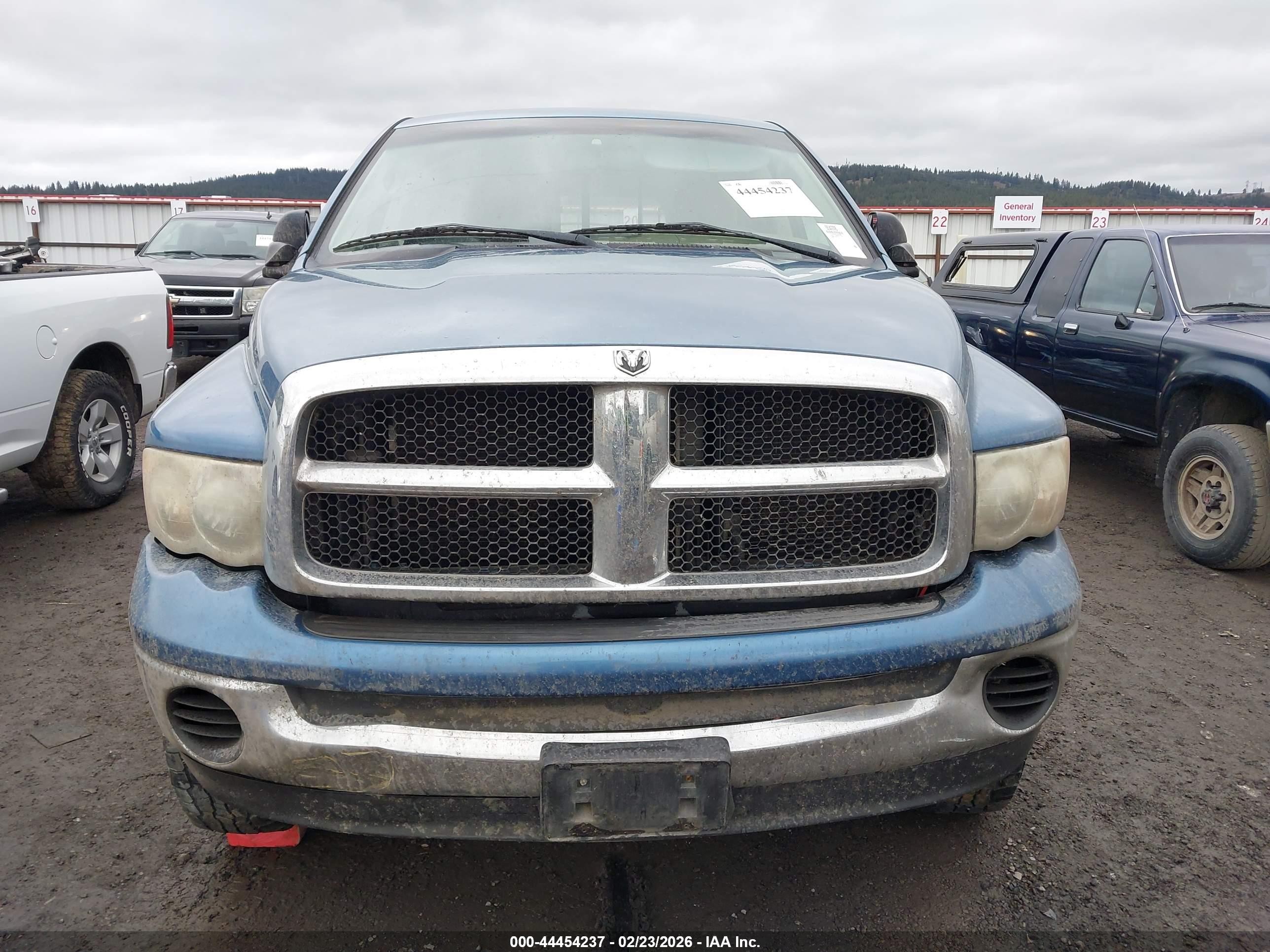 2003 Dodge Ram 2500 Slt/laramie/st Синий vin: 1D7KU28D83J640087