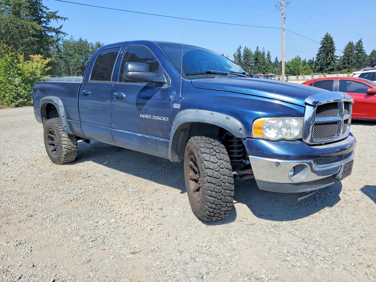 2004 Dodge Ram 2500 St Blue vin: 1D7KU28D94J169133