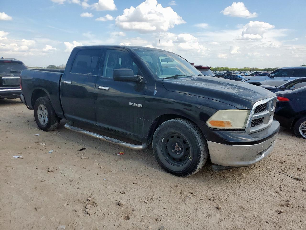 2010 Dodge Ram 1500 Black vin: 1D7RB1CP0AS156308